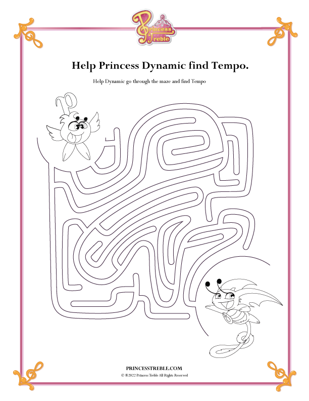 Help Princess Dynamic find Tempo.